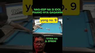 Efren Reyes magical shot and drop the 9ball early of the game😱