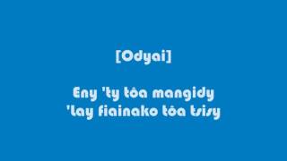 中 ODYAI ** Zah Manontany (Feat. MYAM-TO) 中 Lyrics videos by LYRICS LUV SONG Mars 2017