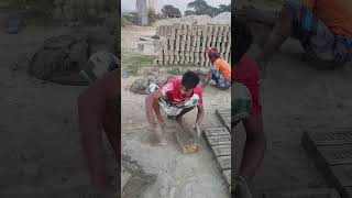 FASTEST MAKING BRICKS #gobricks #incredible #muddy #satisfying #clayart #construction