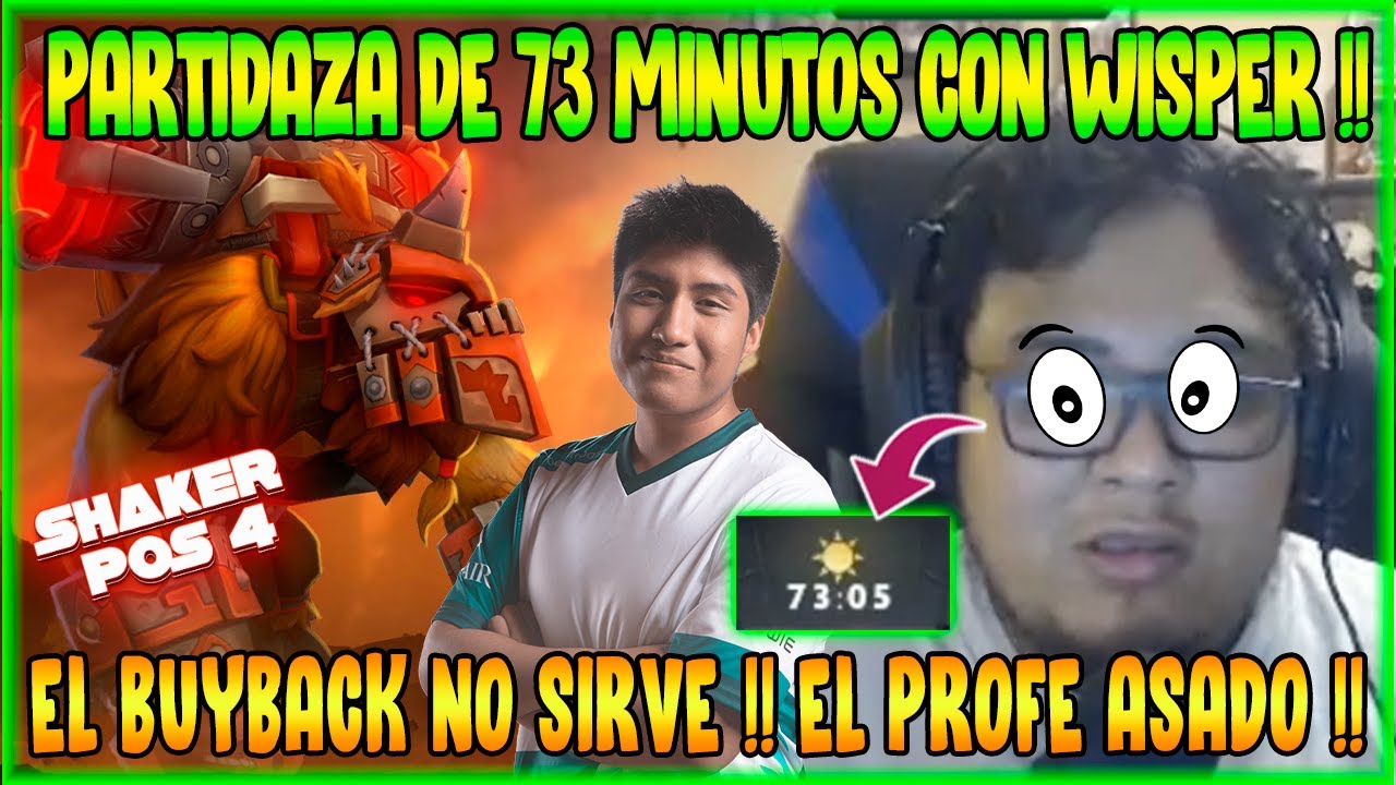 PARTIDAZA de 73 MIN!! 🤯😱  SMASH Y WISPER ARREMENTEN CONTRA CCNC!! 💥🤩
