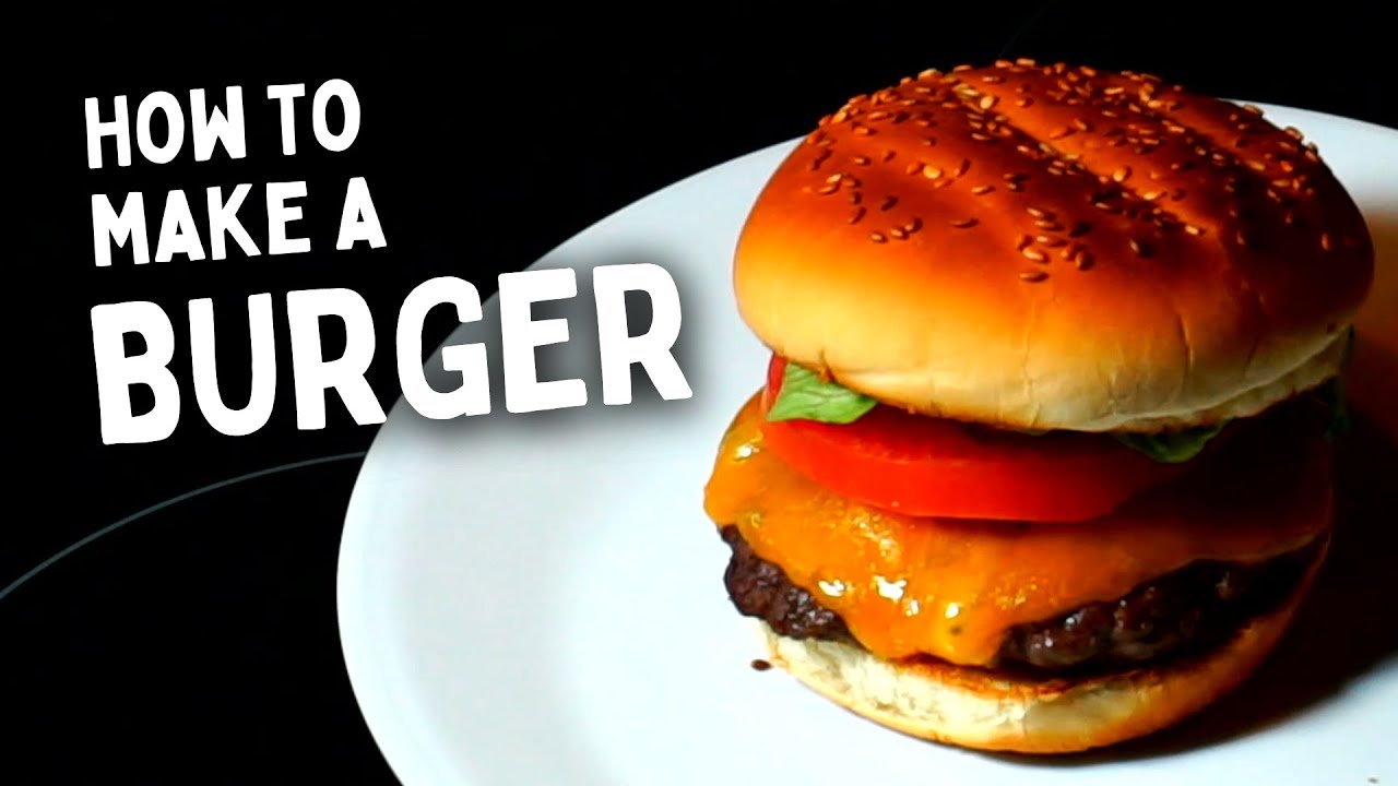 Hmburger Making How To Make A Hamburger - YouTube