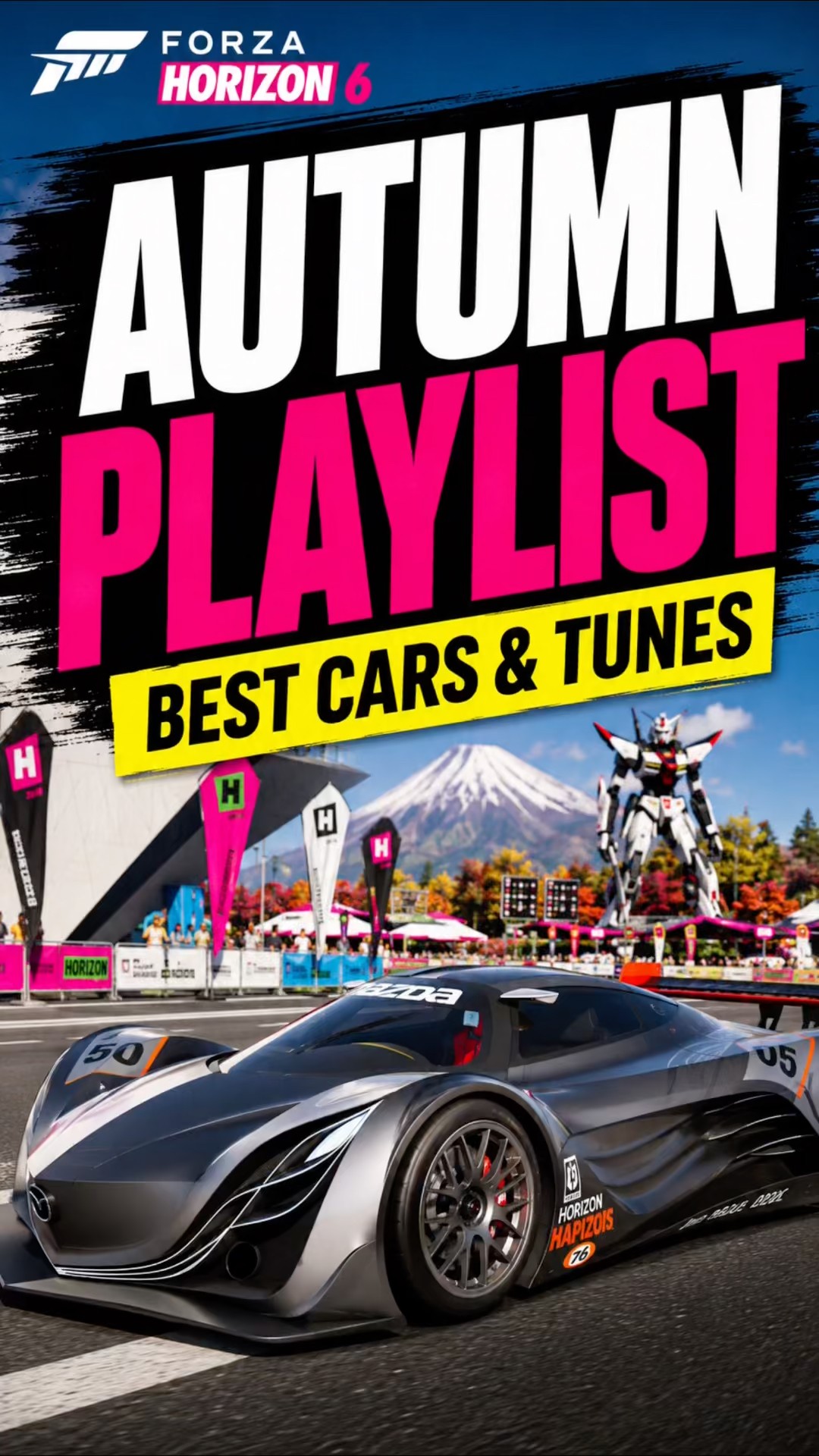 FH6 Welcome To Japan Autumn Tunes: Easy Festival Playlist Wins