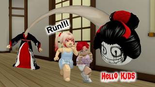 Our scary vacation in Japan | Roblox Story