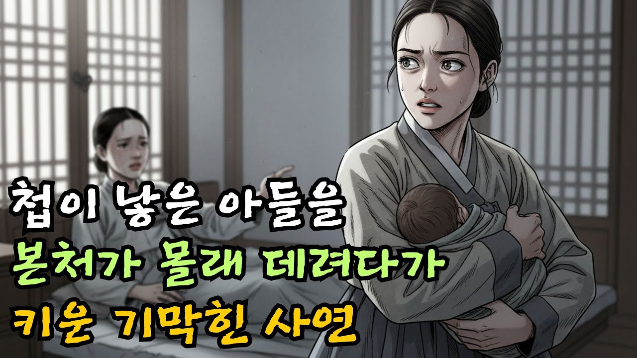 첩이 낳은 아들을 본처가 몰래 데려다가 키운 기막힌 사연| 야담 | 민담 | 전설 | 옛날이야기