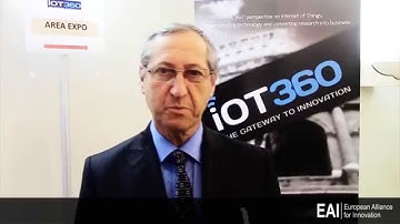 IOT360 Summit: Interviews with Prof. Imrich Chlamtac, EAI President