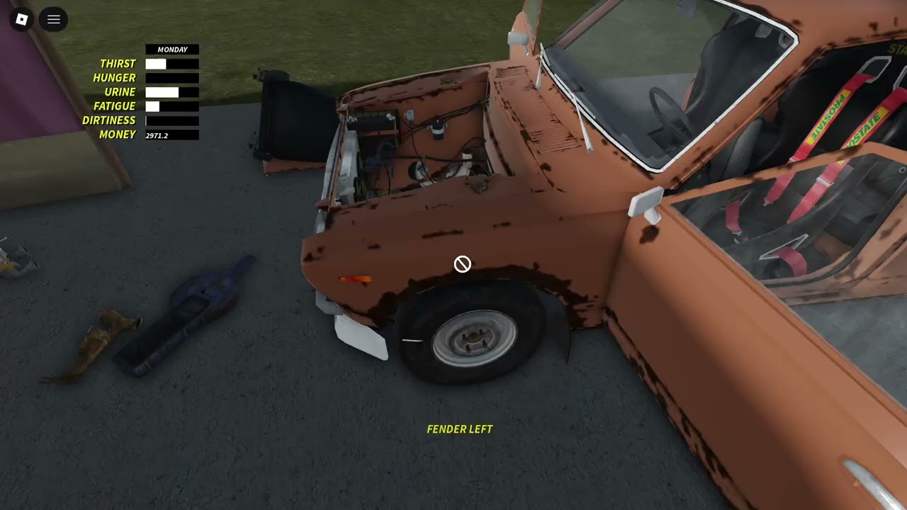 druhy dil v mysummer car roblox stavime auto