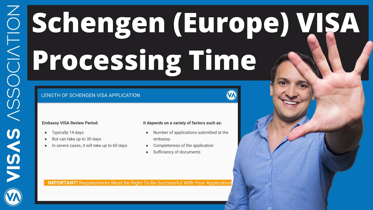 Long Does Schengen VISA Time Take VISA)? - YouTube