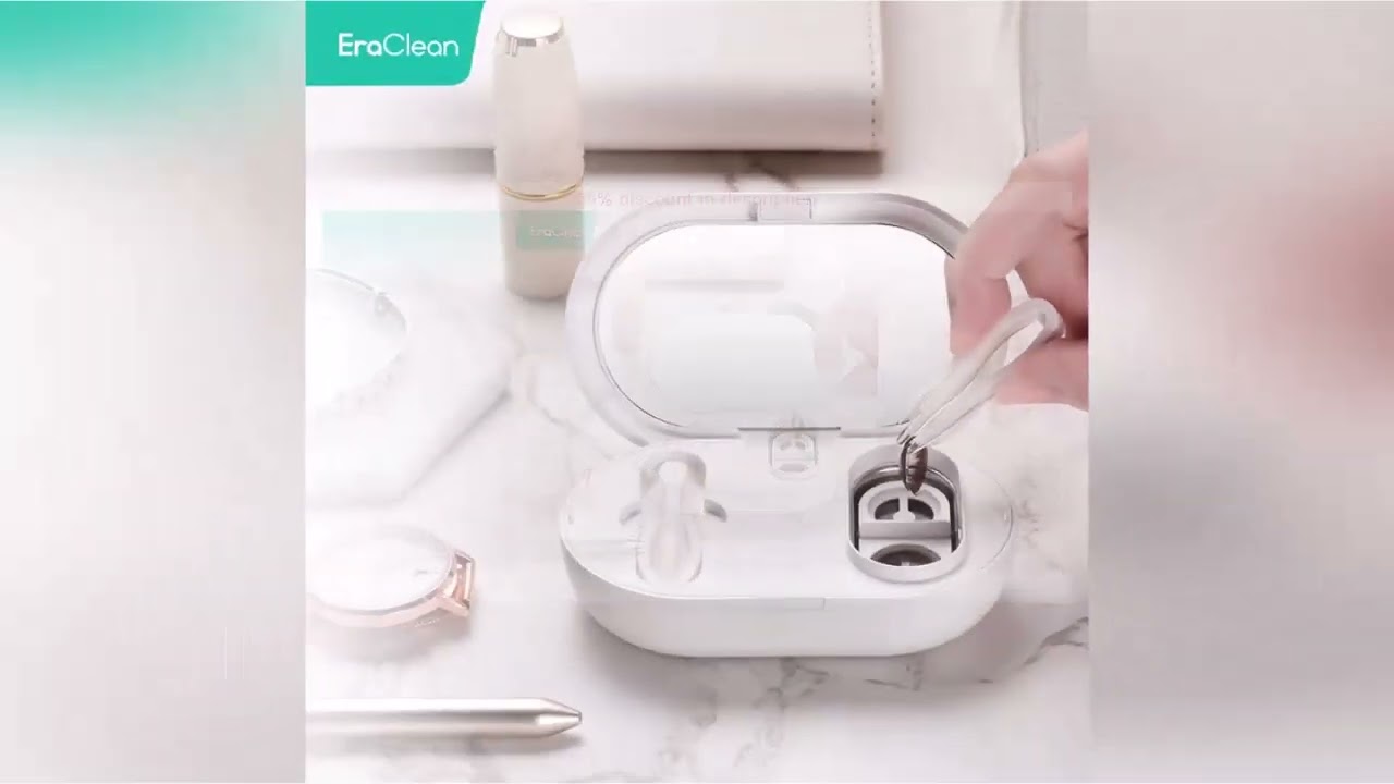 Latest Products You Must Know! Eraclean Contact Lens Ultrasonic Cleaning Machine 56000Hz High Fre