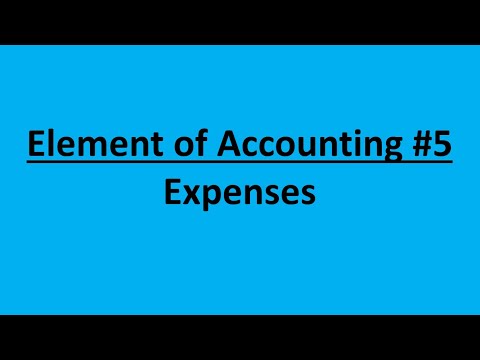 Element of Accounting