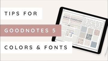 Digital Planning | Colors & Fonts