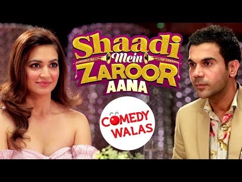 Shaadi Mein Zaroor Aana - Rajkummar Rao - Kriti Kharbanda - Movie Promotion -  Shemaroo Comedywalas