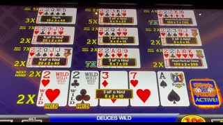 Video Poker Strategy Deuces Wild – Epic comeback. Hit 2 royal flushes with deuces with multipliers. screenshot 5