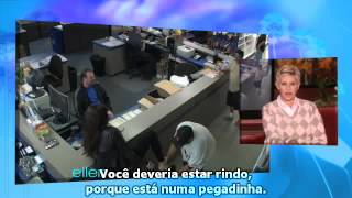 Sofia Vergara (Modern Family) em pegadinha no programa da Ellen Degeneres