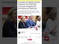 EL PADRE DE NADIA CALVIÑO PAGÓ PARTE DE LA CAMPAÑA DE PEDRO SÁNCHEZ
