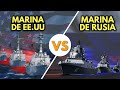 Rusia vs EE.UU|¿Quién tiene la MEJOR y MÁS PODEROSA fuerza NAVAL?|2021