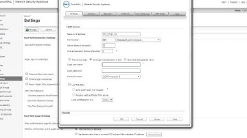 How to integrate LDAP or Active Directory with Sonicwall appliance