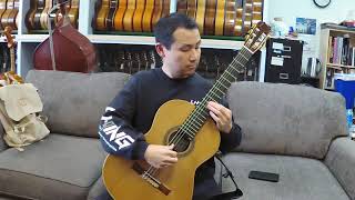 2010 Stephen Connor Classical Guitar No. 198 Anji Yu Mazurka Appasionata Barrios