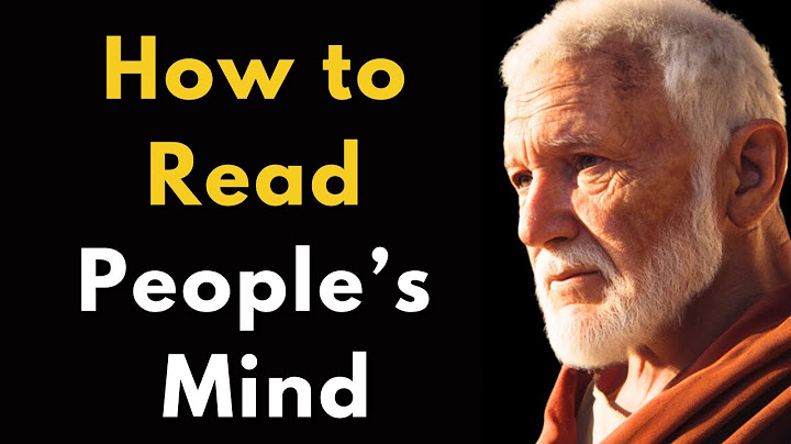 HOW TO READ PEOPLE LIKE A MIRROR - STOIC PHILOSOPHY