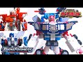 【究極司令官】超巨大合体 ゴッドファイヤーコンボイ トランスフォーマーカーロボット ヲタファの変形合体レビュー / Transformers RID Omega Prime