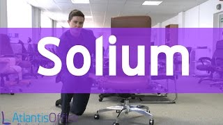 Solium Top-Grain Leather Office Chair - AtlantisOffice co uk