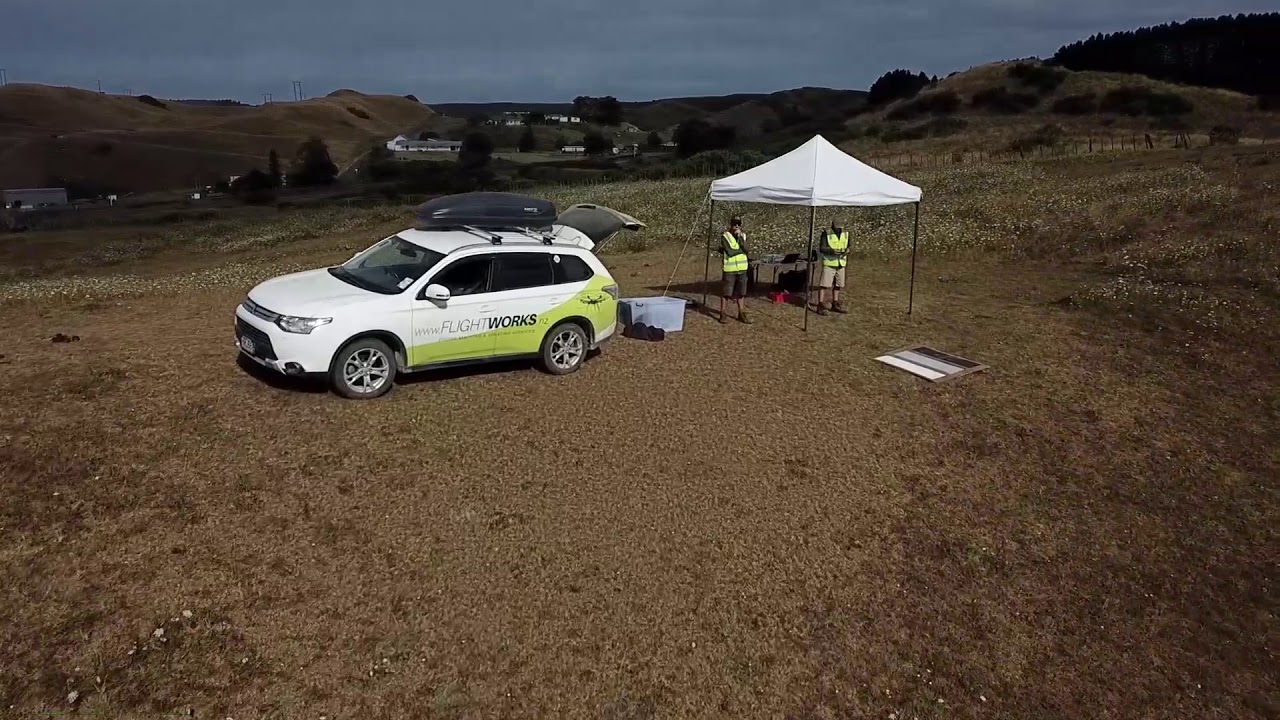 Taharoa Wetlands Flight