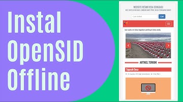 Cara Instal Aplikasi OpenSID Di Localhost Menggunakan XAMPP