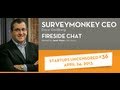 Dave Goldberg, CEO Survey Monkey Startups Uncensored 36