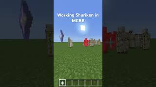 Working Shuriken in MCBE