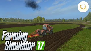 Farming simulator 17-с. Курай-#3-распашка полей 