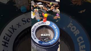 Information They Built Trash Bin For The Ocean♻️ #businessideas #oceancleanup #waterpollution #usashorts News