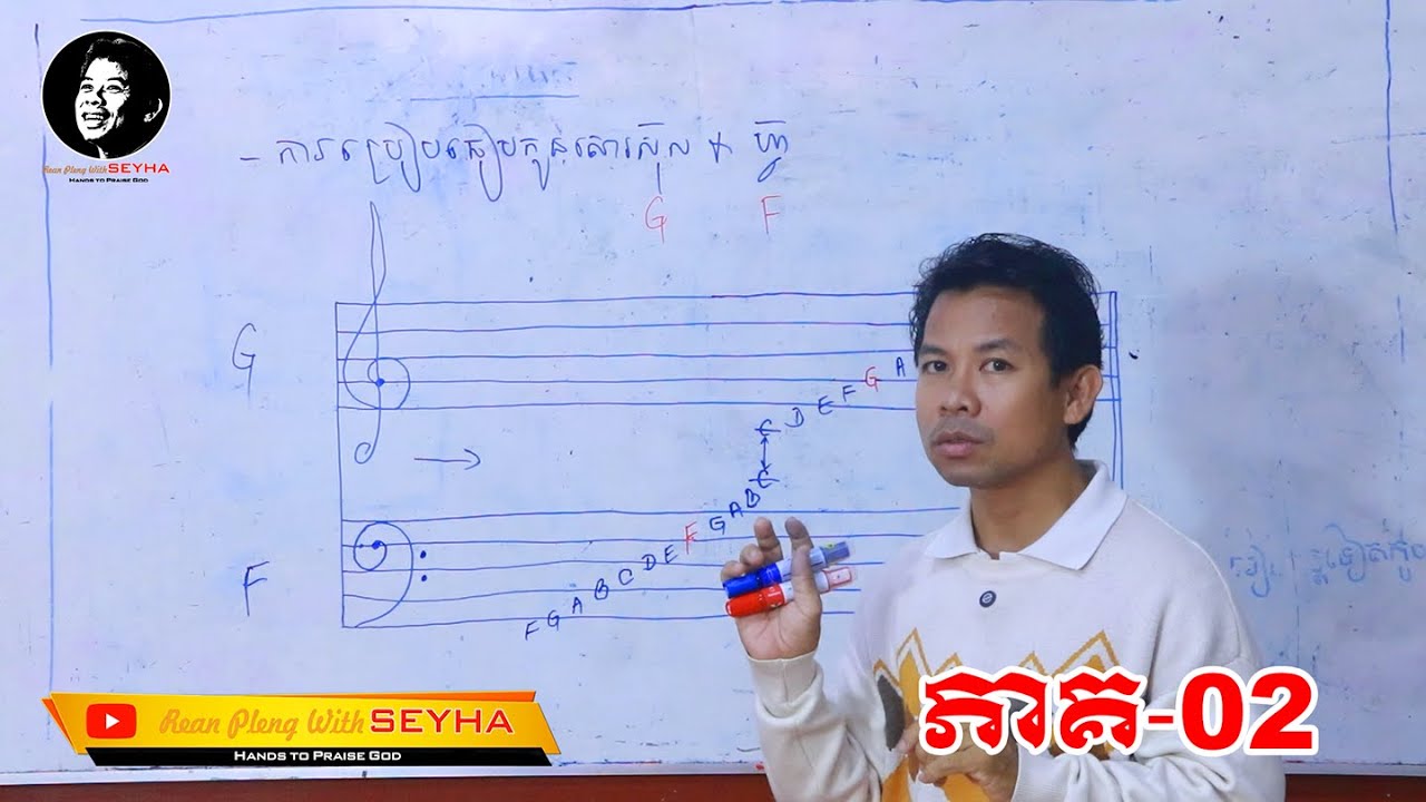 80 - របៀបប្រៀបធៀបកូនសោស៊ុលG និងកូនសោហ្វាF | Rean Pleng With SEYHA | Hands To Praise God | វគ្គ០២