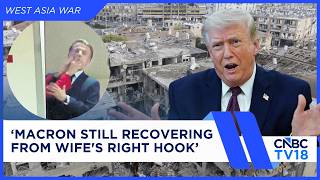 Famous President Trump Mocks NATO Allies: "Macron Still Recovering From Wife's Right Hook | N18G Wealth