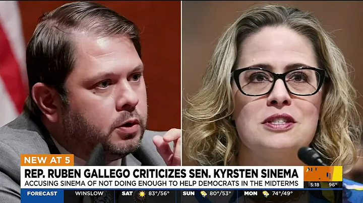 Rep. Ruben Gallego criticizes Sen. Kyrsten Sinema of not doing enough for Democrats