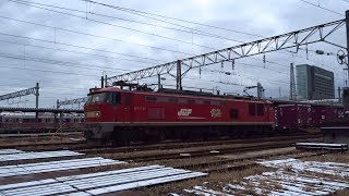 2019.11.30 貨物列車（2093列車）秋田駅発車