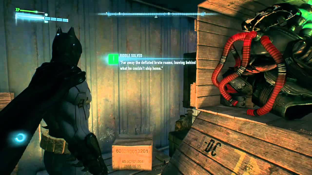 Batman: Arkham Knight - Bane Easter Egg - YouTube