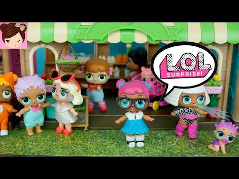 LOL Surprise Dolls Get A New Home Dollhouse  Ava Playing With a Doll House  Opening Surprise 