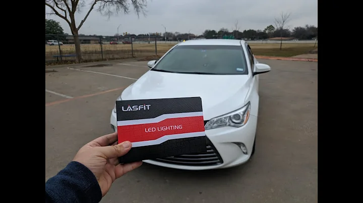 Lasfit H11 LEDs for Toyota camry 2017