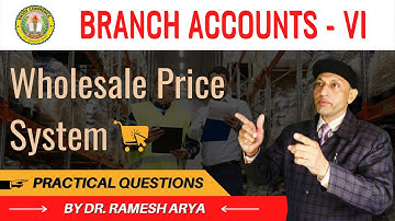 👉 #BranchAccount #DRRAMESHARYA What is  WHOLESALE PRICE SYSTEM? | Consumer Price | PQ ❤️ B. Com. | ✅