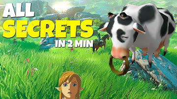 All Zelda BOTW grass techniques revealed