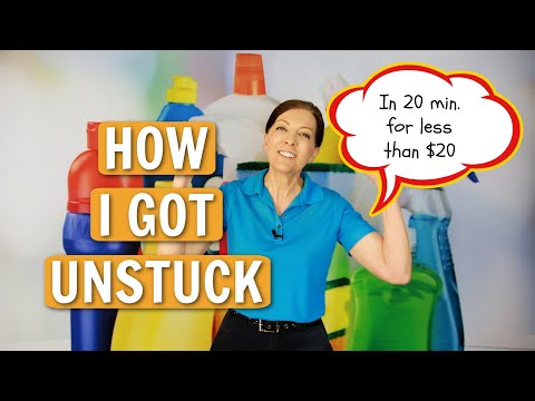 How I Got Unstuck. My Big Problem Solved in 20 Minutes for Less than $20.