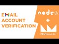 Email Account Verification - Node and Express