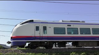特急しらゆき1号新潟行き【4K】E653系H201編成51M