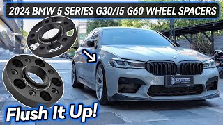 Flush It Up! When Your 2024 BMW 5 Series G30/i5 G60 Needs Wheel Spacers - BONOSS BMW Modified
