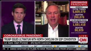 Dan Forest on CNN New Day
