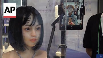 Humanoid robots powered by AI turn heads at World Artificial Intelligence Conference