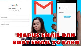 cara ganti email atau  gmail yang baru