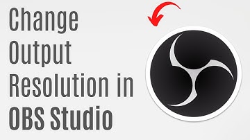 How to Change OBS Output Resolution for Screen Recording - OBS Tutorial
