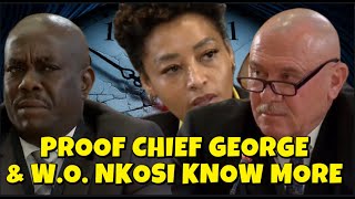 MADLANGA COMMISSION: CHIEF GEORGE STRANGE BEHAVIOUR & W.O. NKOSI DOESN’T HAVE THE MESSAGES ANYMORE‼️