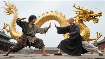 ⚔️武俠電影！乞丐竟被大師傳授失傳許久的降龍十八掌，小夥從此逆襲！#動作#武俠 #功夫