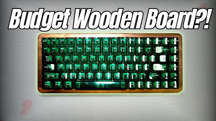 Would You Believe You Can Get Wooden Board Under $100? Womier WD75 V2